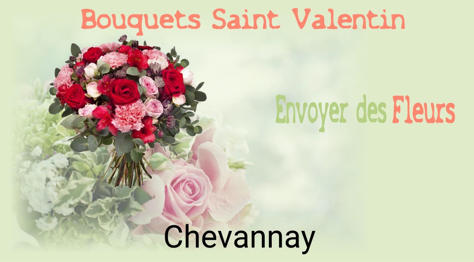 Roses de Saint-Valentin livrées à Chevannay